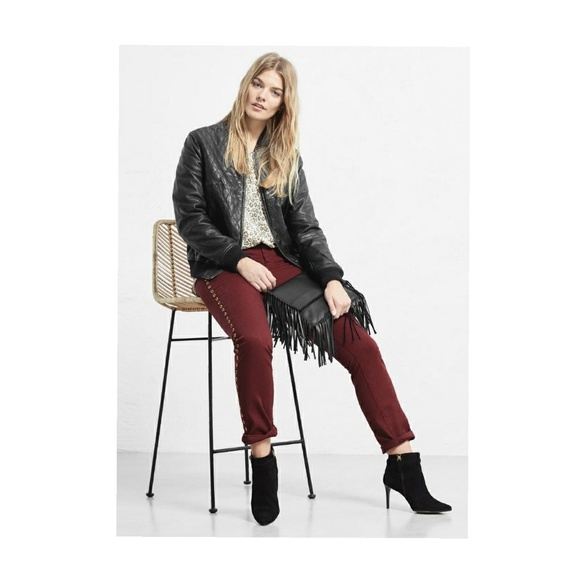 Jeans w/Gold Rivets - Picture 3 of 4